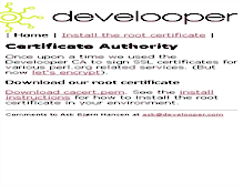 Tablet Screenshot of ca.develooper.com