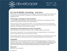 Tablet Screenshot of develooper.com
